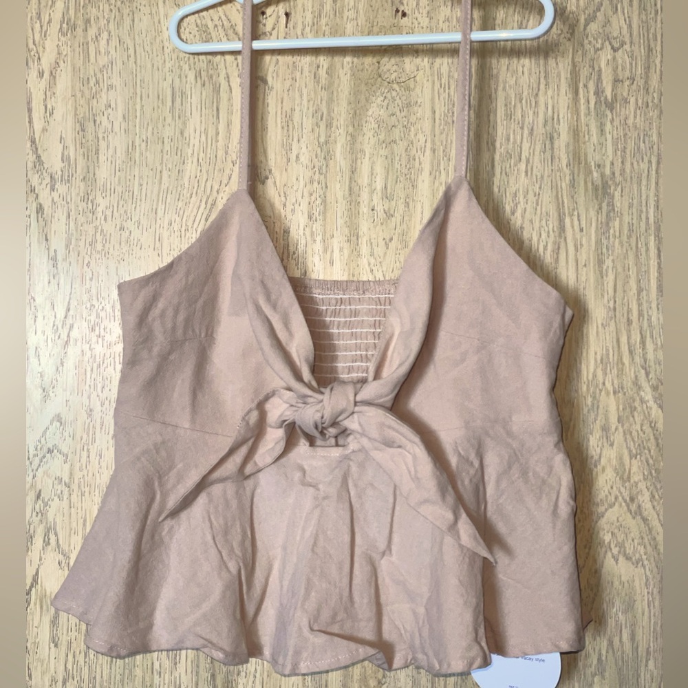 Shein || M Vcay khaki top